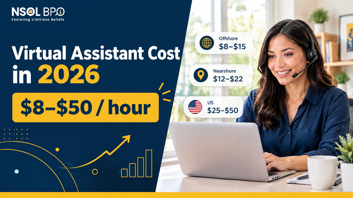 Virtual assistant cost in 2026 ranging from $8 to $50 per hour